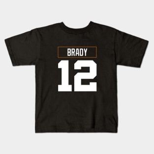 New England Number 12 Kids T-Shirt